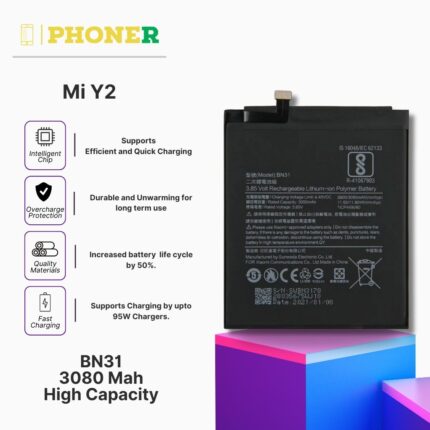 Mobile Battery for Mi Redmi Y2 BN31